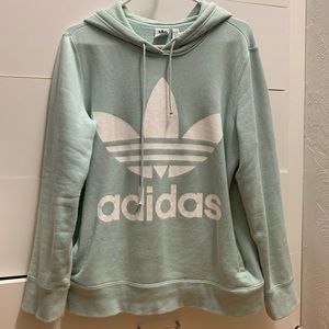 ADIDAS Trefoil Hoodie Green Sweatshirt